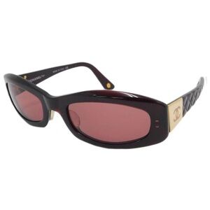 SOLD Chanel Purple Quilted sunglasses